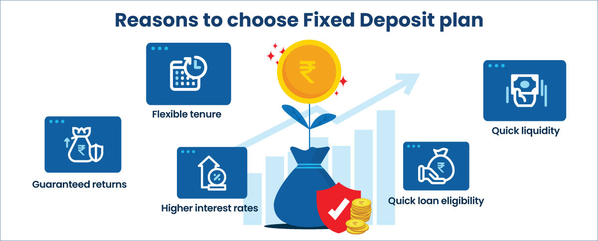 Reasons to choose Fixed Deposit